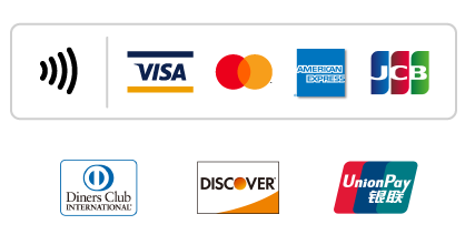 VISA,Master,JCB,AMERICAN EXPRESS,Diners CLub, DISCOVER,UnionPay